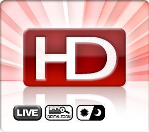 Live HD Video Stream - Digital Zoom - Day/Night Function