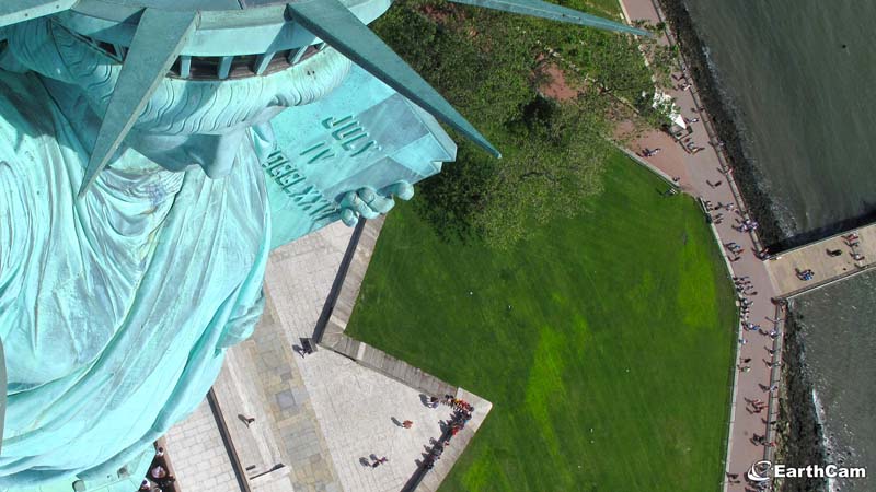 Statue of Liberty TorchCam - New York City, New York