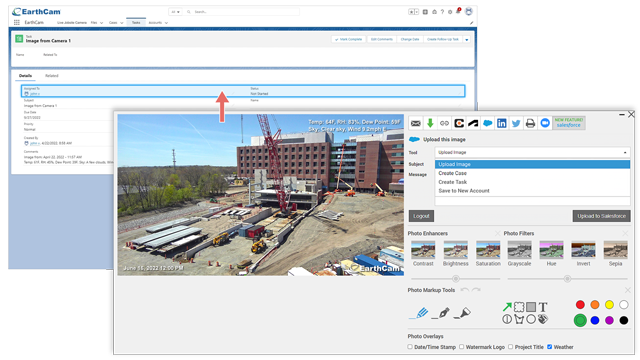 EarthCam Brings its Live Camera Technology to Salesforce