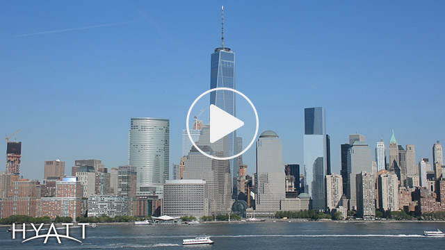 World Trade Center and NYC Skyline